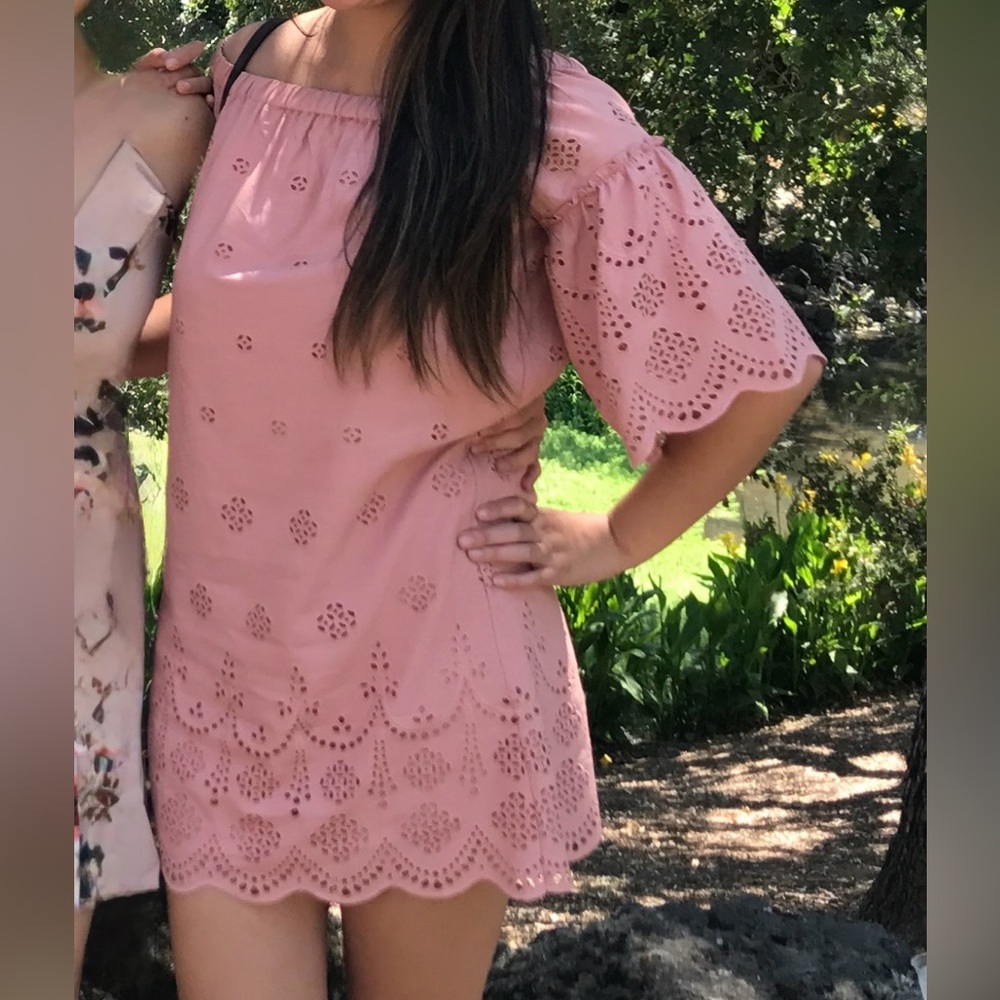 Madewell pink dress